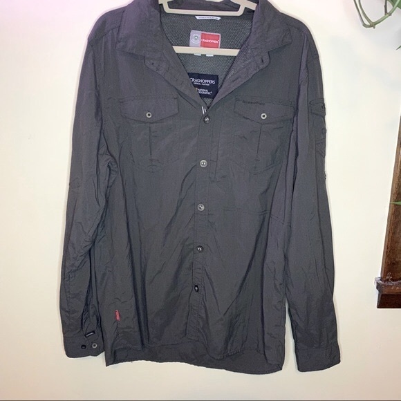 Craghoppers Other - CRAGHOPPERS Insect Shield Long Sleeve Shirt Sz L